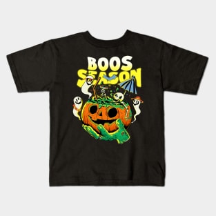 Boos season Kids T-Shirt